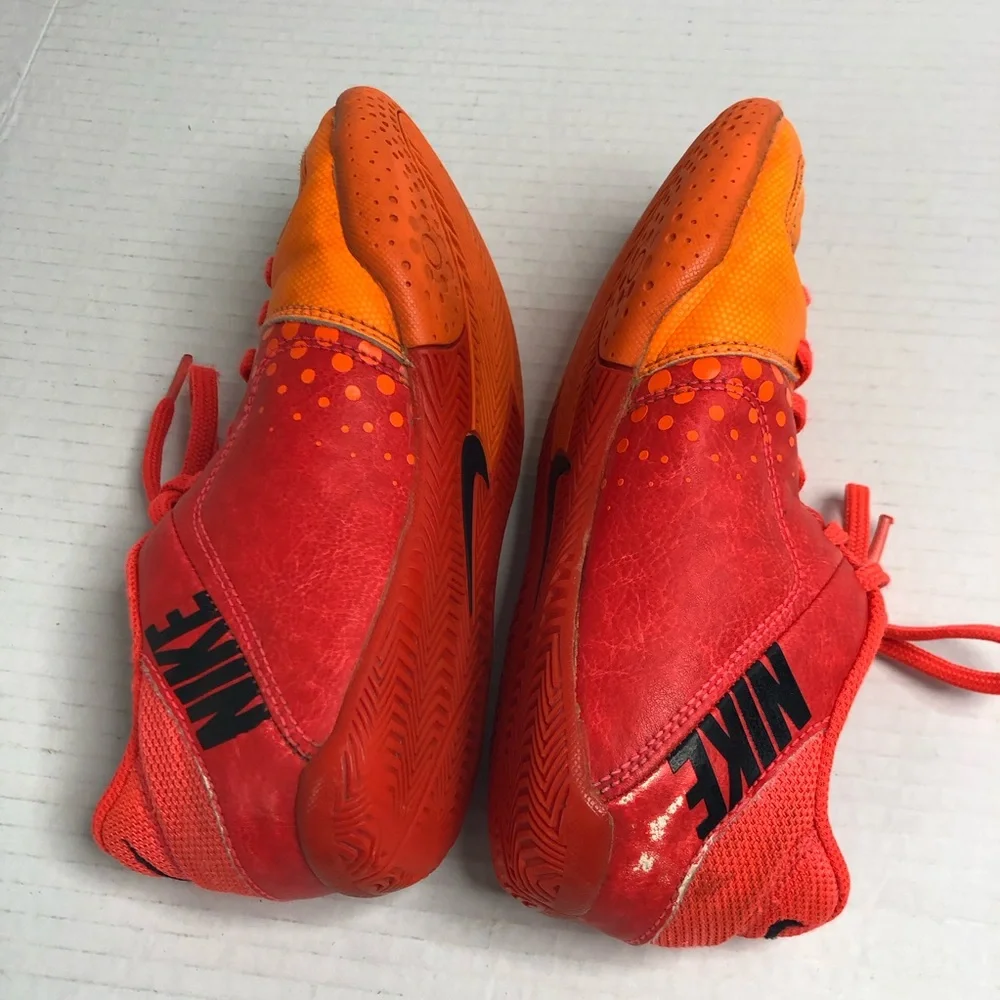 Nike Shoes 1.5Y Jr Solar Red & Orange Youth Soccer 415129-608